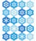 Snowflake Shape Stickers 120PK – Winter Classroom & Craft Stickers